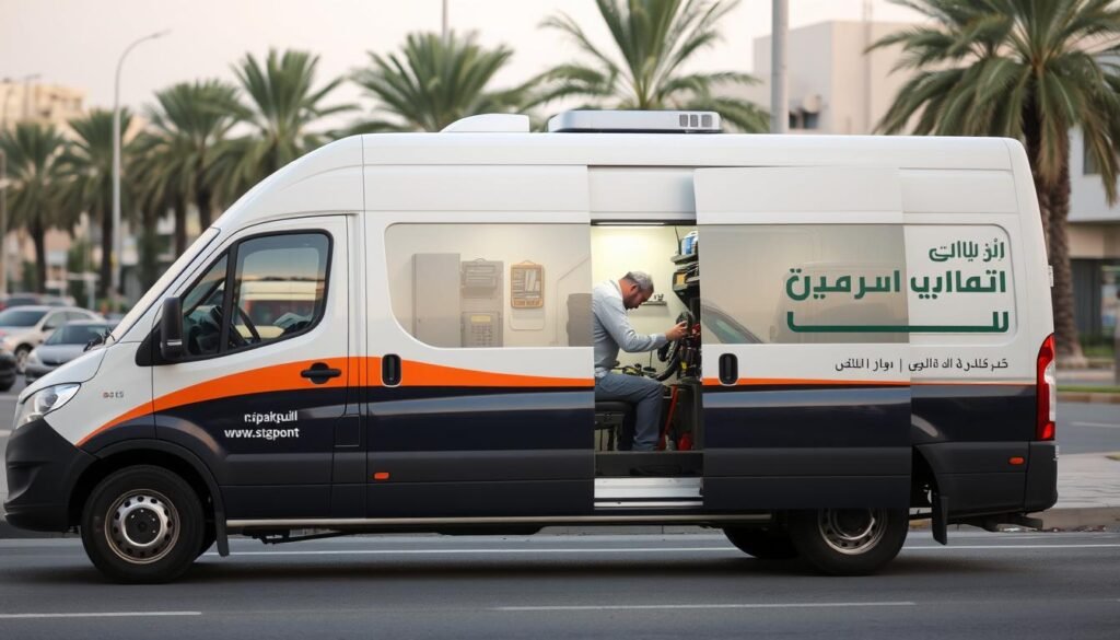 بنشر متنقل الكويت